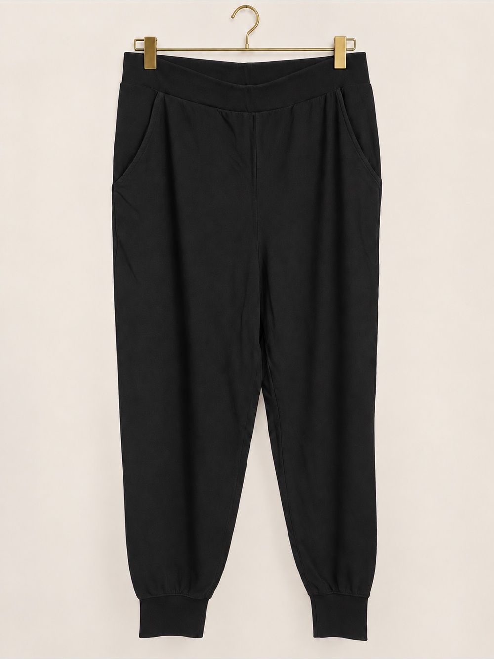Universal Standard Hathaway Jersey Jogger Black S 14–16